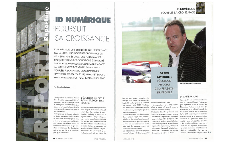 Sign Info Seri - N°230 - Interview de Jean-Paul BOHELAY par Gildas RONDEPIERRE.