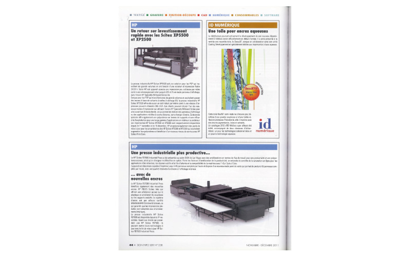 DecoJET : Une toile pour encres aqueuses