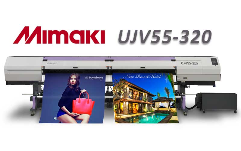 Présentation du nouveau traceur mimaki extra-large ujv55-320