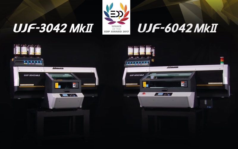 EDP 2017 Mimaki UJF Serie MkII récompensées